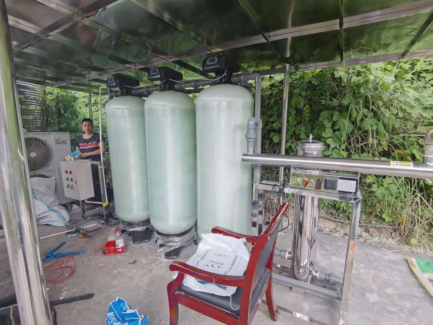 贵州8吨/时净化鼎盛游戏(中国)官方网站，贵州井水地下水过滤设备